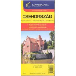 Csehország térkép (1:500 000) /Európai autótérképek - Európa  témájú könyvek és olvasmányok