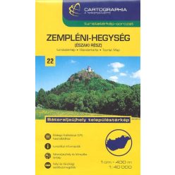   Zempléni-hegység (északi rész) - Turistatérkép-sorozat 22.
