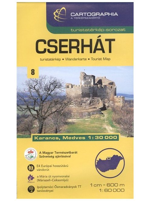 Cserhát - Turistatérkép-sorozat 8.