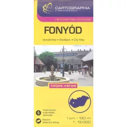 Fonyód várostérkép (1:13 000) /Várostérkép-sorozat - Magyarország  témájú könyvek és olvasmányok