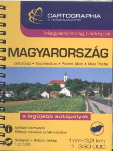   Magyarország zsebatlasz (1:330 000) /Magyarország térképek