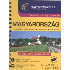 Magyarország zsebatlasz (1:330 000) /Magyarország térképek - Magyarország  témájú könyvek és olvasmányok