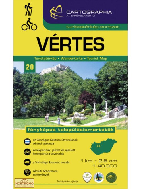 Vértes - Turistatérkép-sorozat 20.