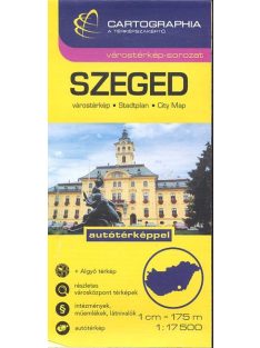 Szeged várostérkép (1:17 500) /Várostérkép-sorozat