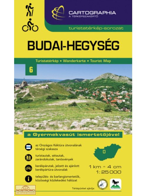 Budai-hegység - Turistatérkép-sorozat 6.