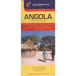 ANGOLA TÉRKÉP (1:2 000 000) /WORLD TRAVEL MAP - Afrika  témájú könyvek és olvasmányok