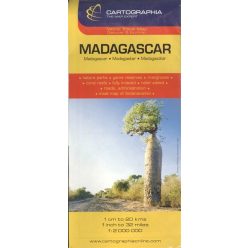 MADAGASZKÁR TÉRKÉP (1:2 000 000) /WORLD TRAVEL MAP - Afrika  témájú könyvek és olvasmányok