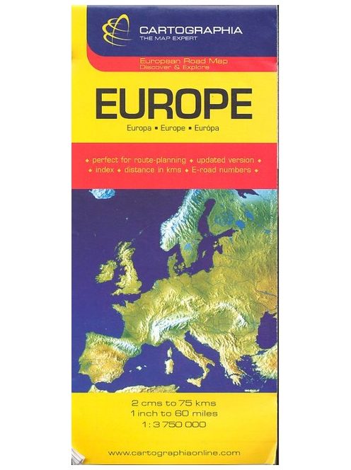 Európa térkép (1:3 750 000) /European Road Map