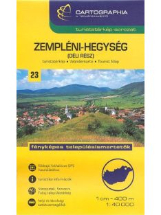   Zempléni-hegység (déli rész) - Turistatérkép-sorozat 23.