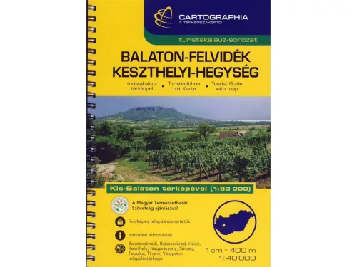 Balaton-felvidék, Keszthelyi-hegység turistakalauz (1:40 000) /Turistakalauz-sorozat
