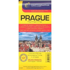 Prága várostérkép (1:17 000) /Külföldi várostérkép - Európa  témájú könyvek és olvasmányok