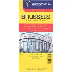   Brüsszel várostérkép (1:12 000) /Külföldi várostérkép