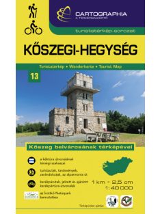   Kőszegi-hegység - Turistatérkép-sorozat 13. (új kiadás, 2021)