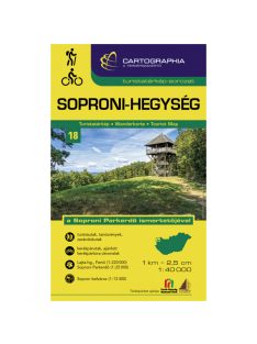   Soproni-hegység - Turistatérkép-sorozat 18. (új kiadás, 2021)