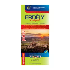Erdély - Comfort autótérkép (2023, új kiadás)