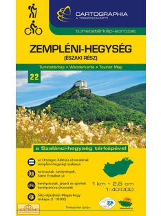   Zempléni-hegység (északi rész) - Turistatérkép-sorozat 22. (új kiadás, 2021)