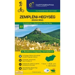 Zempléni-hegység (északi rész) - Turistatérkép-sorozat 22. (új kiadás, 2021) - Térképek, útikönyvek  témájú könyvek és olvasmányok