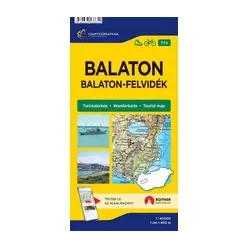 Balaton - Balaton-felvidék - Turistatérkép-sorozat 4. (új kiadás) - Térkép  témájú könyvek és olvasmányok