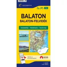Balaton - Balaton-felvidék - Turistatérkép-sorozat 4. (új kiadás) - Térkép  témájú könyvek és olvasmányok