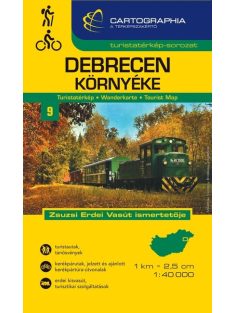 Debrecen környéke - Turistatérkép-sorozat 9.