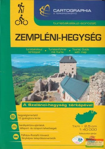 Zempléni-hegység turistakalauz (1:40 000) - Turistakalauz-sorozat (új kiadás) - Magyarország  témájú könyvek és olvasmányok