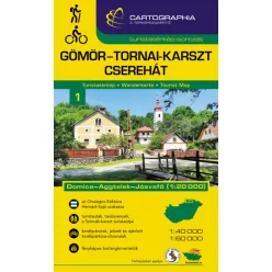 Gömör-Tornai-karszt turistatérkép (új kiadás, 2022) - Magyarország  témájú könyvek és olvasmányok