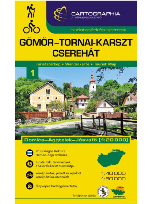 Gömör-Tornai-karszt turistatérkép (új kiadás, 2022)