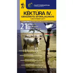 Kéktúra IV. turistatérkép szett (Szekszárdtól Sátoraljaújhelyig) - Térkép  témájú könyvek és olvasmányok