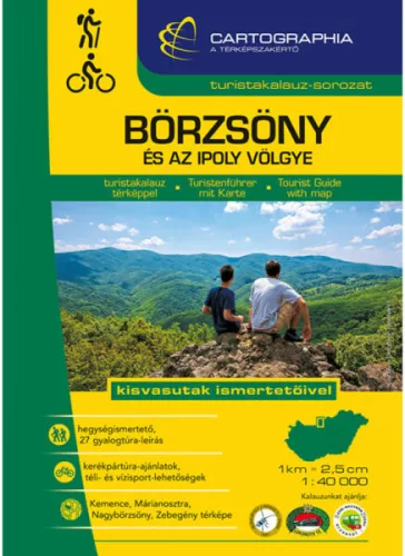 Börzsöny és az Ipoly völgye turistakalauz (1:40 000) /Turistakalauz-sorozat (új kiadás) - Magyarország  témájú könyvek és olvasmányok
