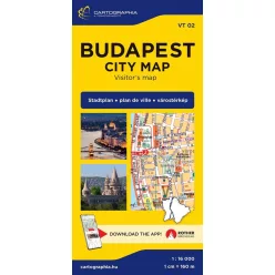 Budapest City Map - 1:16000 várostérkép - Térkép  témájú könyvek és olvasmányok