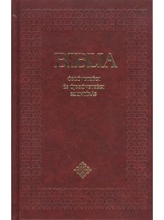   Biblia - Ószövetségi és Újszövetségi Szentírás - Sztenderd Biblia /Keménytáblás - bordó, fekete (katolikus fordítás)