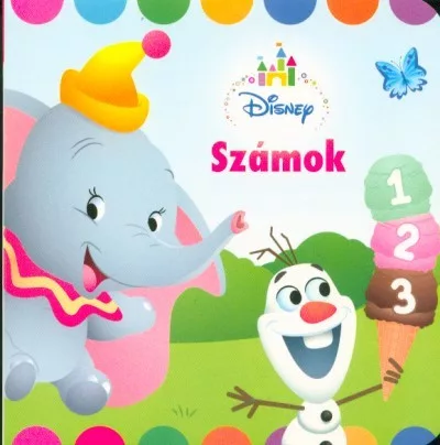 Számok - Disney lapozó - Leporellók, képeskönyvek  témájú könyvek és olvasmányok