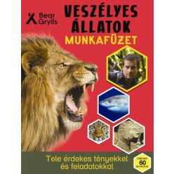 Veszélyes állatok munkafüzet - Tele érdekes tényekkel és feladatokkal /Több mint 60 matricával - Ismeretterjesztés  témájú könyvek és olvasmányok