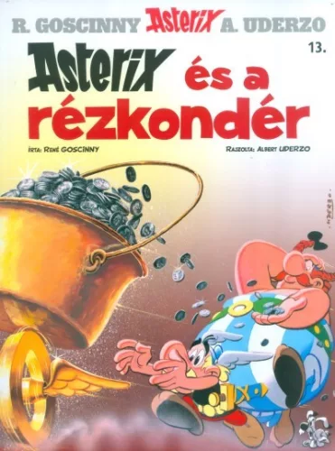 Asterix és a rézkondér - Asterix 13. - Képregények  témájú könyvek és olvasmányok