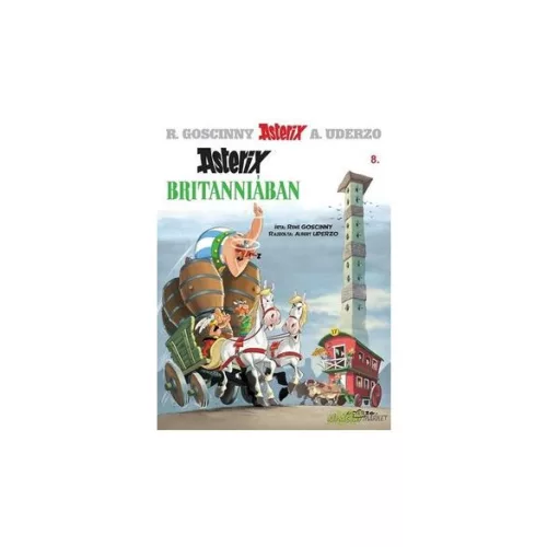 Asterix Britanniában - Asterix 8. - Képregények  témájú könyvek és olvasmányok