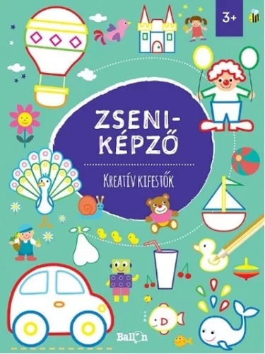 Zseniképző - Kreatív kifestők - Foglalkoztatók  témájú könyvek és olvasmányok