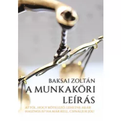 A munkaköri leírás