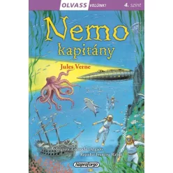 Nemo kapitány - Olvass velünk! (4. szint) - Olvasást könnyítő mesék  témájú könyvek és olvasmányok