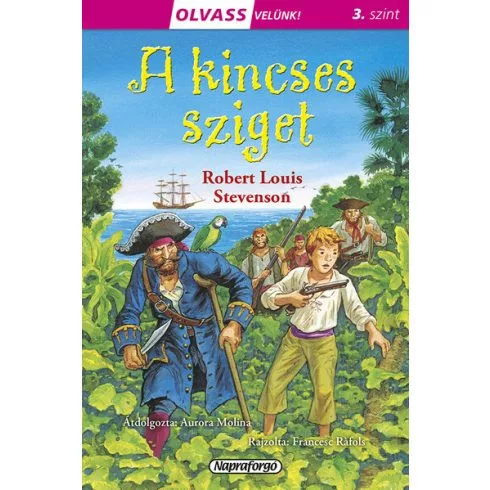 A kincses sziget - Olvass velünk! (3. szint) - Olvasást könnyítő mesék  témájú könyvek és olvasmányok