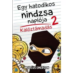 Kalóztámadás - Egy hatodikos nindzsa naplója 2. - Szórakoztató Irodalom  témájú könyvek és olvasmányok
