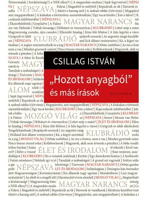 "Hozott anyagból" és más írások
