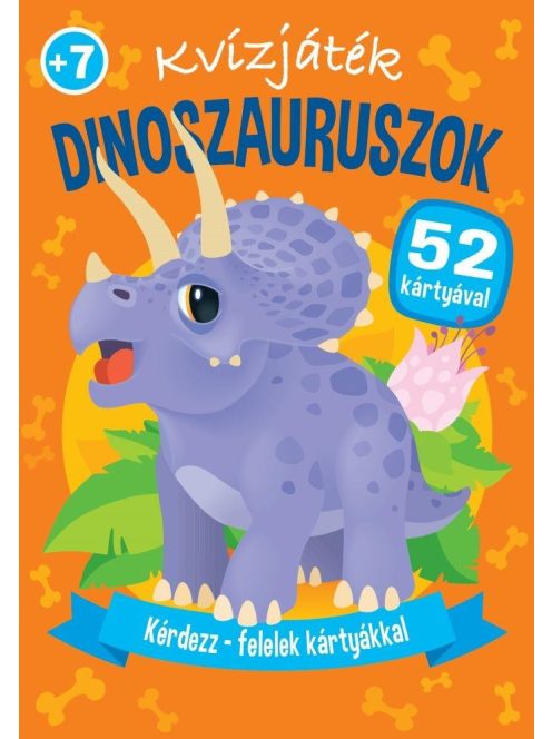 Kvízjáték - Dinoszauruszok - Kérdezz-felelek kártyákkal