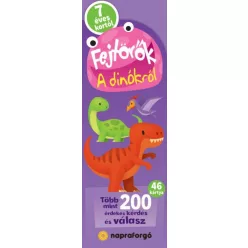 Fejtörők - A dinókról 7 éves kortól - Kártya  témájú könyvek és olvasmányok