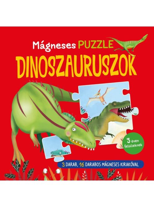 Mágneses puzzle - Dinoszauruszok