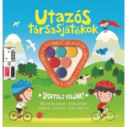 Utazós társasjátékok - Sportolj velünk! - Játékkal kombinált mesekönyvek mesék és fejlesztő könyvek gyermekeknek