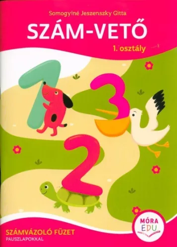Szám-vető 1. osztály - Számvázoló füzet - Matematika  témájú könyvek és olvasmányok