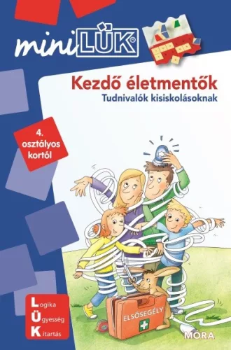 Kezdő életmentők - Tudnivalók kisiskolásoknak /MiniLÜK - Foglalkoztatók  témájú könyvek és olvasmányok