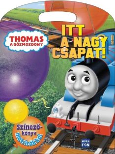   Thomas, a gőzmozdony - Itt a nagy csapat! - Színezőkönyv matricákkal