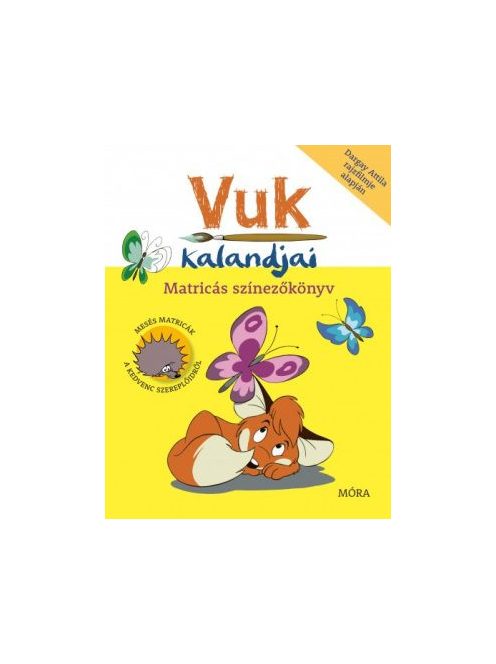 Vuk kalandjai - Matricás színezőkönyv (3. kiadás)