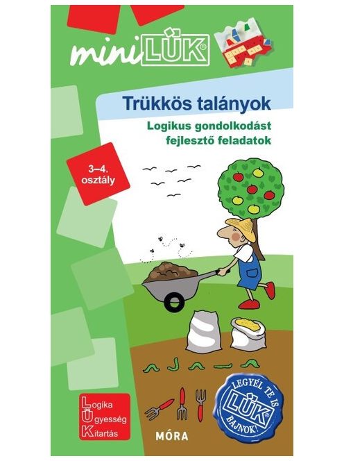 Trükkös talányok - Legyél te is LÜK bajnok logikai gondolkodást fejlesztő feladatok 3-4. osztály /MiniLÜK